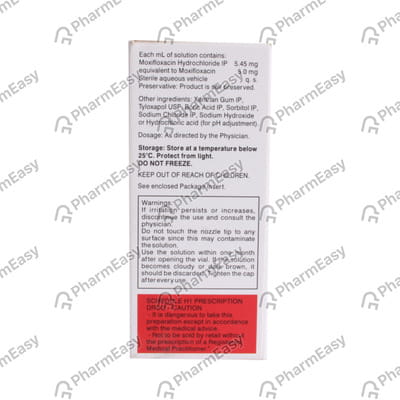Mxg Bottle Of 3ml Eye Drops