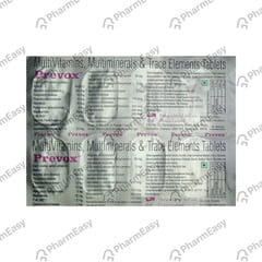 PREVOX STRIP OF 10 TABLETS