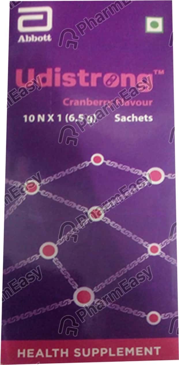 Buy Udistrong Cranberry Flavour Sachet Of 6.5gm Powder Online at Flat