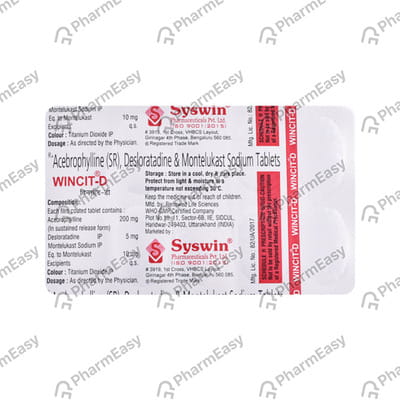 Wincit Strip Of 10 Tablets