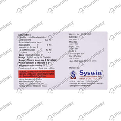 Wincit Strip Of 10 Tablets