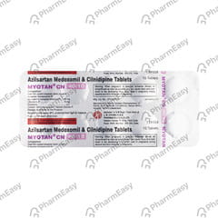 MYOTAN CN 40/10MG STRIP OF 10 TABLETS