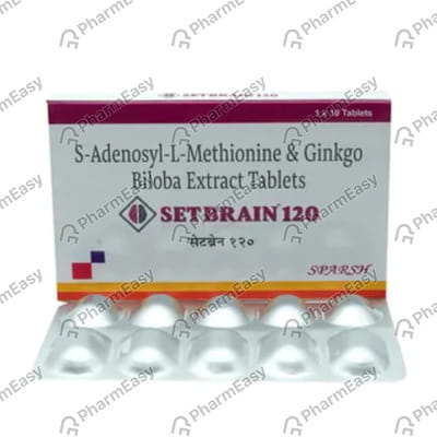 Setbrain 120mg Strip Of 10 Tablets