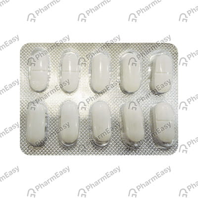 Glizid M 40/500mg Strip Of 10 Tablets