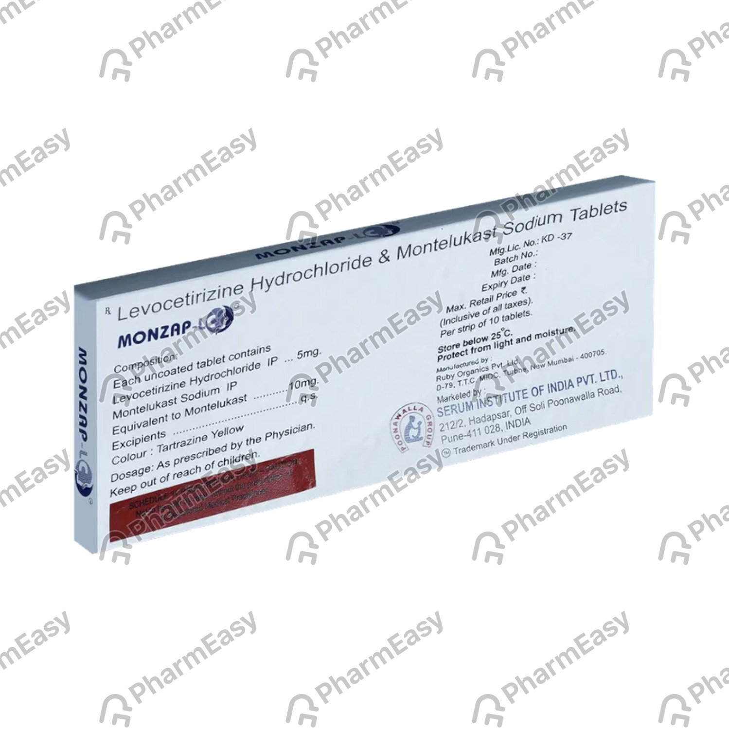 Monzap Lc Strip Of 10 Tablets