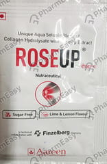 ROSEUP LIME AND LEMON FLAVOUR SUGAR FREE SACHET OF 8GM ORAL POWDER
