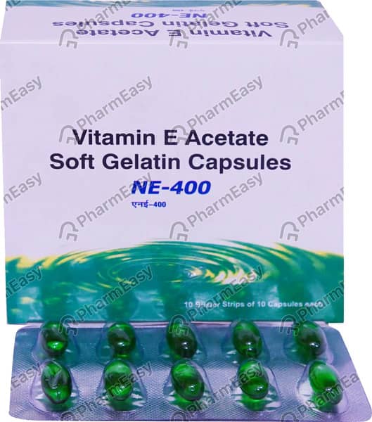Ne 400mg Strip Of 10 Softgel Capsules