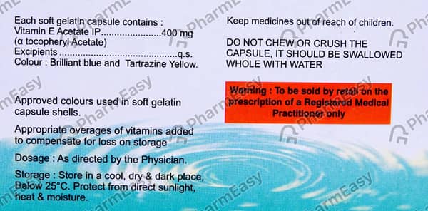 Ne 400mg Strip Of 10 Softgel Capsules