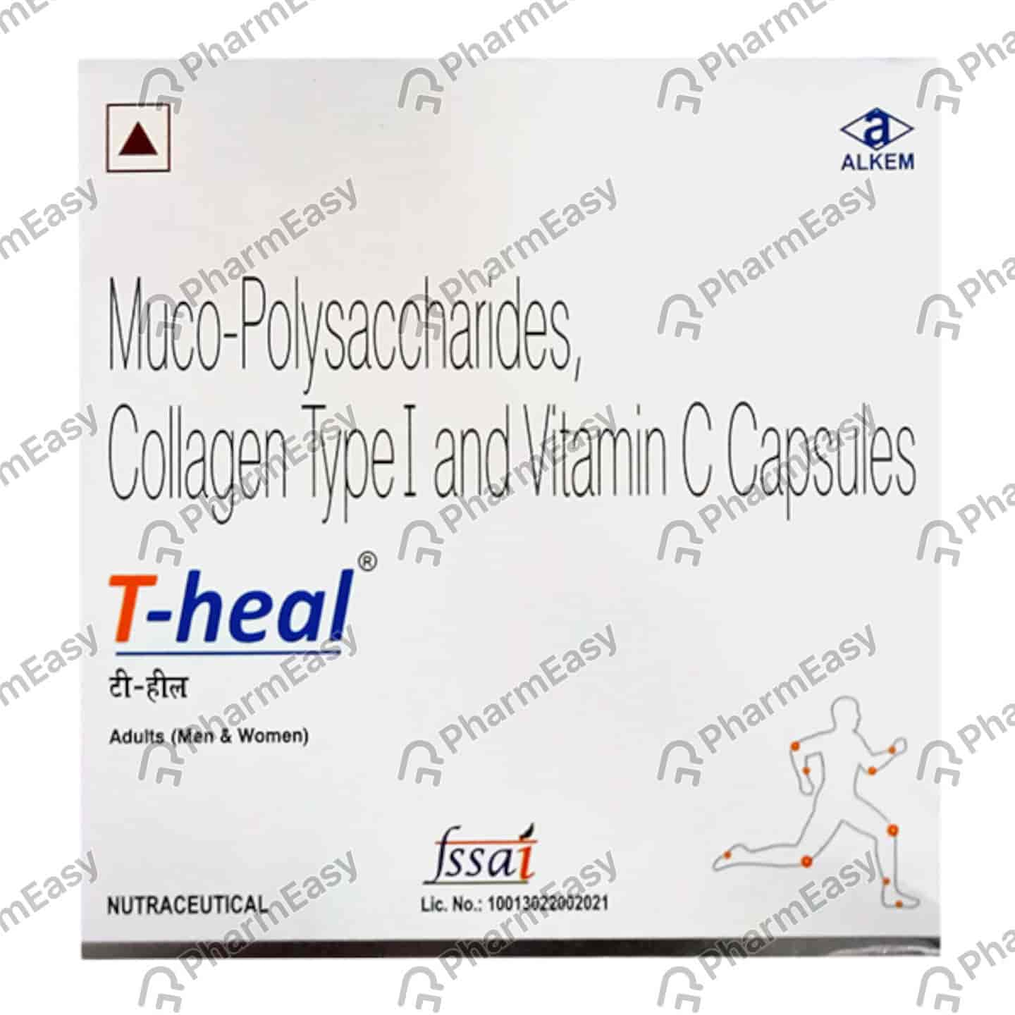 T Heal Strip Of 15 Capsules