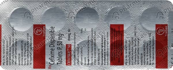 Cefxtrue 50Mg Strip Of 10 Tablets