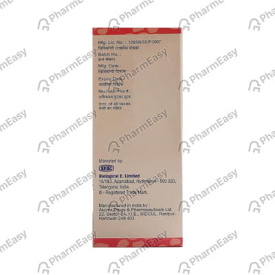 Bethadoxin Junior Mix Fruit Flavour Bottle Of 100ml Suspension