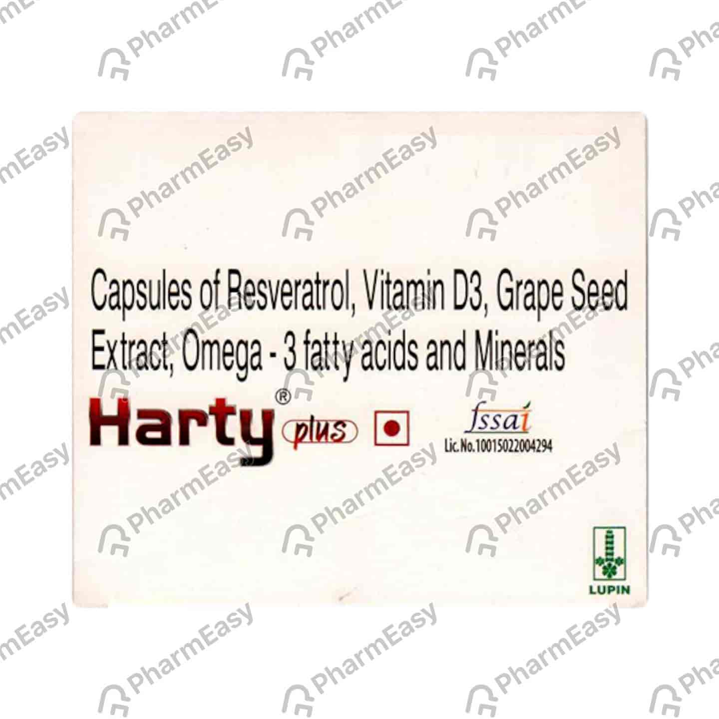 Harty Plus Strip Of 15 Softgel Capsules