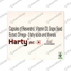 HARTY PLUS STRIP OF 15 SOFTGEL CAPSULES