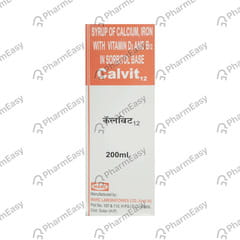 CALVIT 12 BOTTLE OF 200ML SYRUP