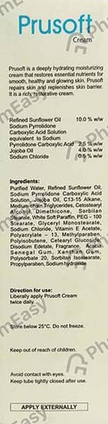 Prusoft Tube Of 100Gm Cream