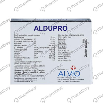 Aldupro Strip Of 10 Capsules