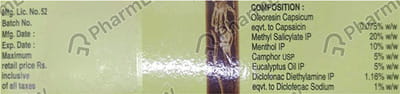 Myolaxin D Tube Of 30gm Gel