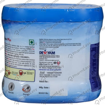 Addpro Plus Delicious Vanilla Flavour Jar Of 400gm Oral Powder