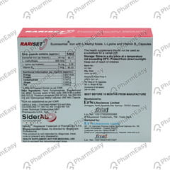 RARISET STRIP OF 15 CAPSULES