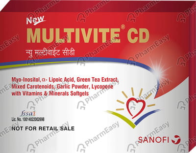 New Multivite Cd Strip Of 15 Capsules