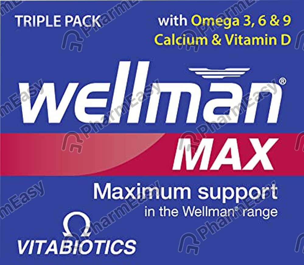Wellman Max Bottle Of 84 Capsules