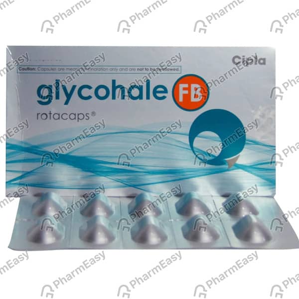 Glycohale Fb Rotacaps Strip Of 10 Inhalation Capsules