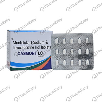 Casmont Lc Strip Of 15 Tablets