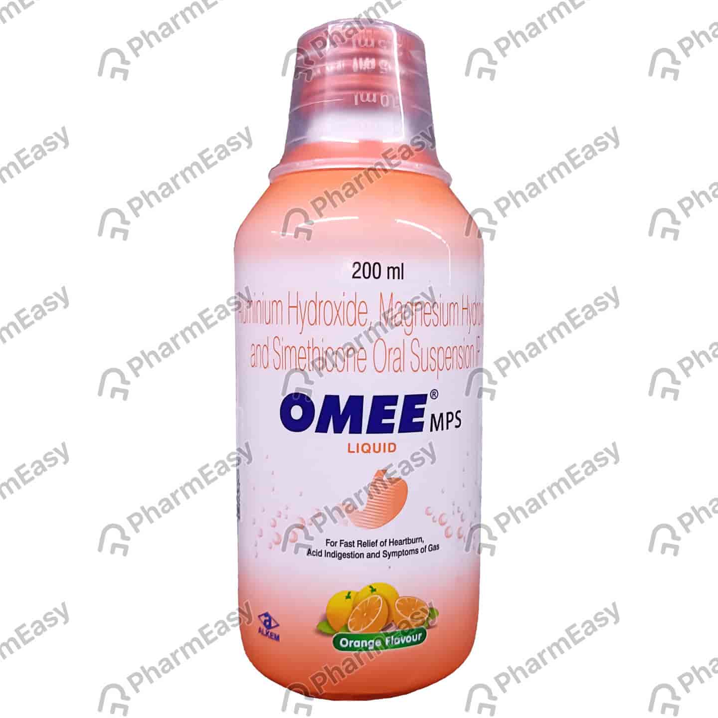 Omee Mps Orange Flavour Bottle Of 200ml Oral Liquid