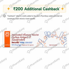 INFLUVAC TETRA 2026/2027 PRE FILLED SYRINGE OF 0.5ML SUSPENSION FOR VACCINE