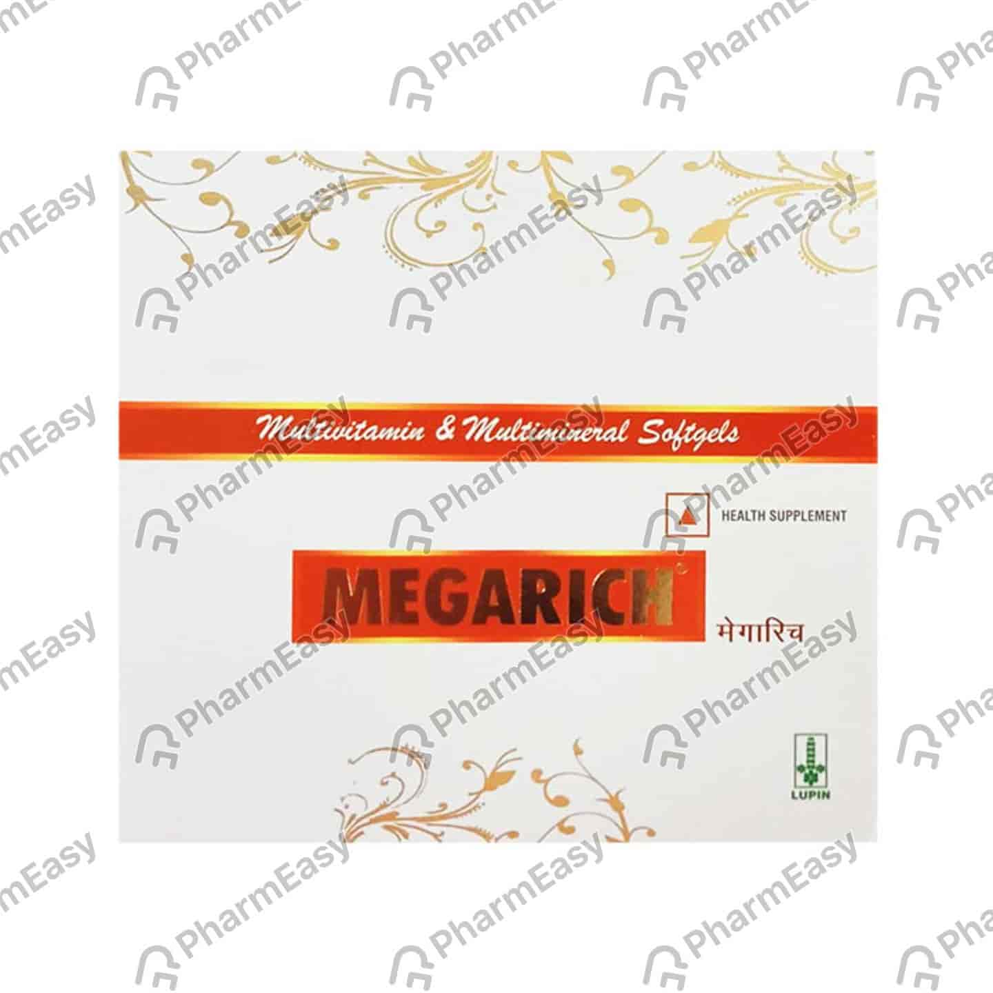 Megarich Strip Of 15 Softgel Capsules