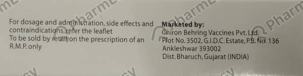 Chirorab Dry Vial Of 1ml Powder For Vaccine