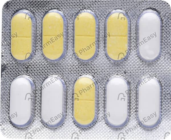 Glimphar M 2/500Mg Strip Of 10 Tablets