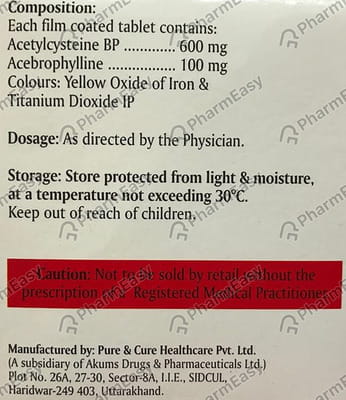 Acebull A Strip Of 10 Tablets