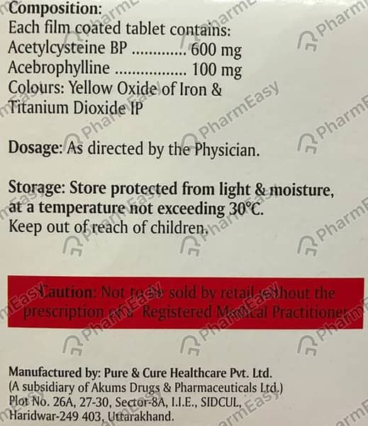 Acebull A Strip Of 10 Tablets