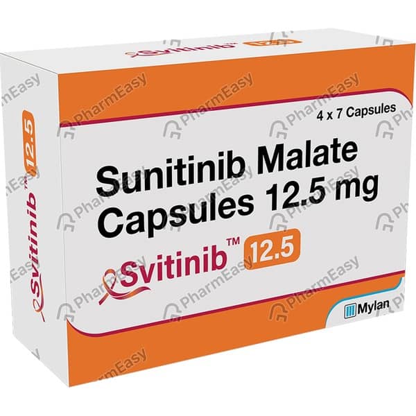 Svitinib 12.5mg Strip Of 7 Capsules
