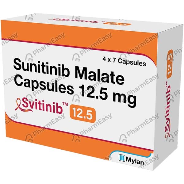 Svitinib 12.5mg Strip Of 7 Capsules
