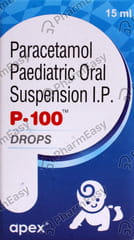 P 100 Bottle Of 15ml Oral Drops