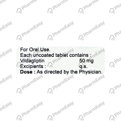 Viltime 50mg Strip Of 15 Tablets