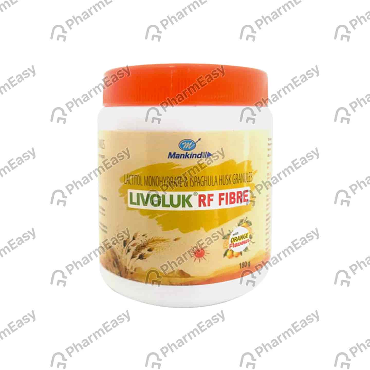 Livoluk Rf Fibre Orange Flavour Bottle Of 180gm Granules