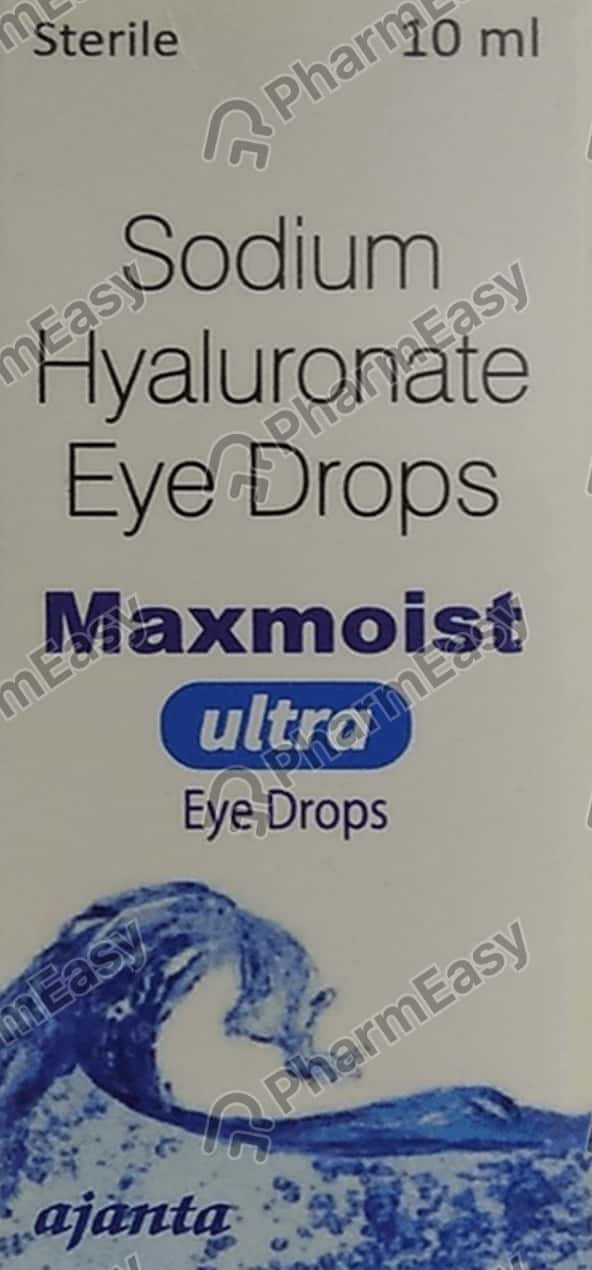 Maxmoist Ultra 0.3 Eye Drop (10) Uses, Side Effects, Price & Dosage