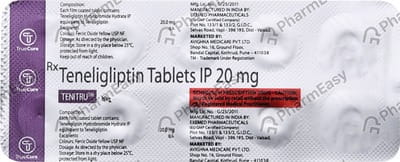 Tenitru 20mg Strip Of 10 Tablets