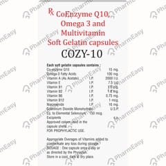 COZY 10 STRIP OF 10 SOFTGEL CAPSULES