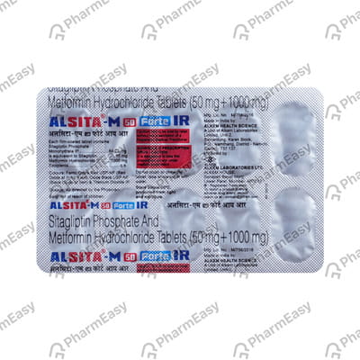 Alsita M 50mg Forte Ir Strip Of 10 Tablets