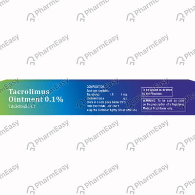 Tacrosze 0.1% Tube Of 10gm Ointment