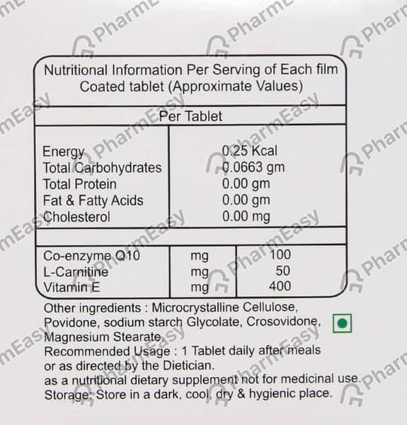 Q Ten Strip Of 10 Tablets