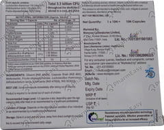 INTEBACT STRIP OF 10 CAPSULES