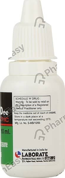 Festive Dee Optic Eye/Ear Drops 10ml