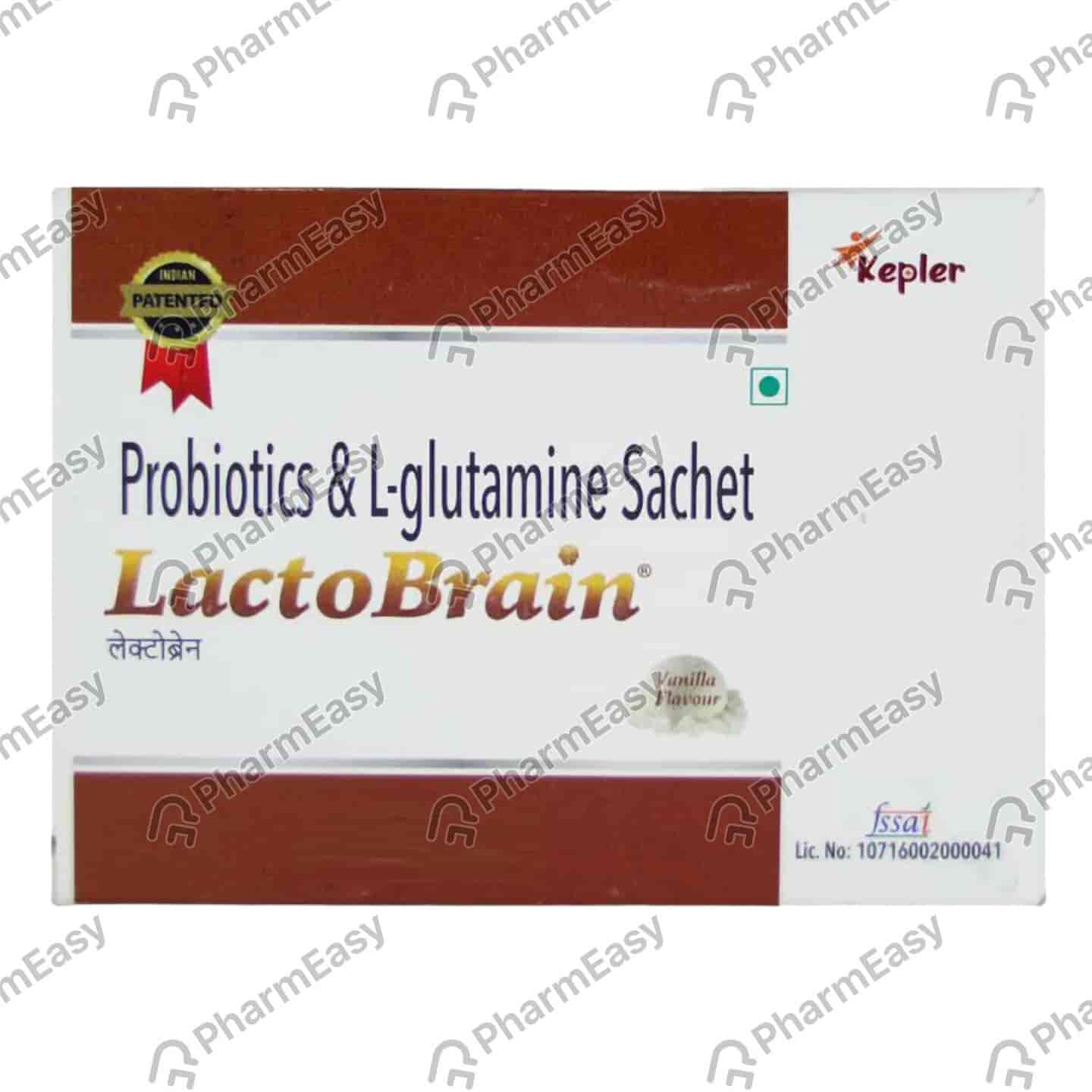 Lactobrain Vanilla Flavour Sachet Of 1gm Oral Powder