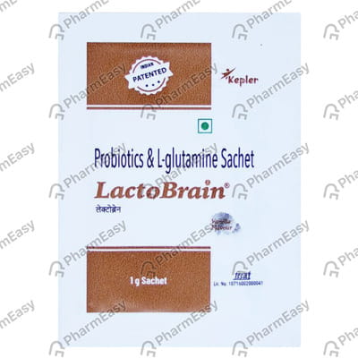 Lactobrain Vanilla Flavour Sachet Of 1gm Oral Powder