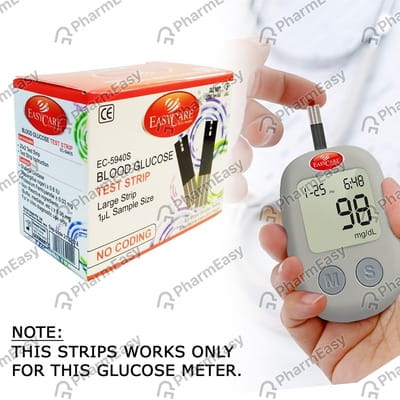 Easycare Blood Glucose Testing Strips 50s Ec5940s 50 No'S